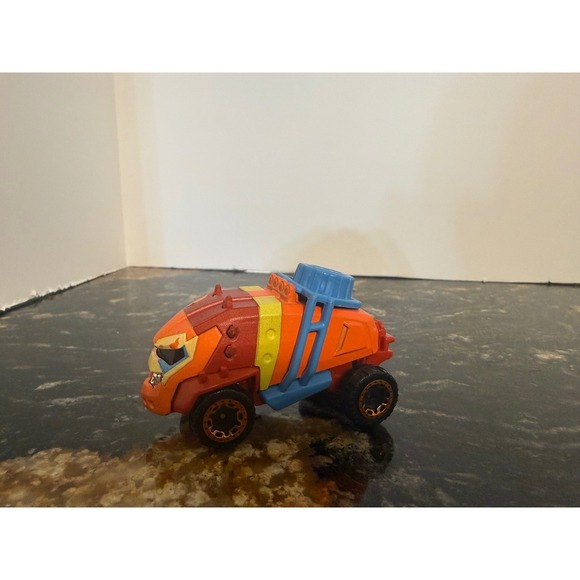 The Unbranded Brand Other - Masters of the universe Hot wheel Orange Blue Red Green Spikes Face Wheels
